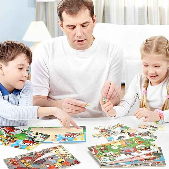 Puzzle Bois Enfant | Création Française Artisanale
