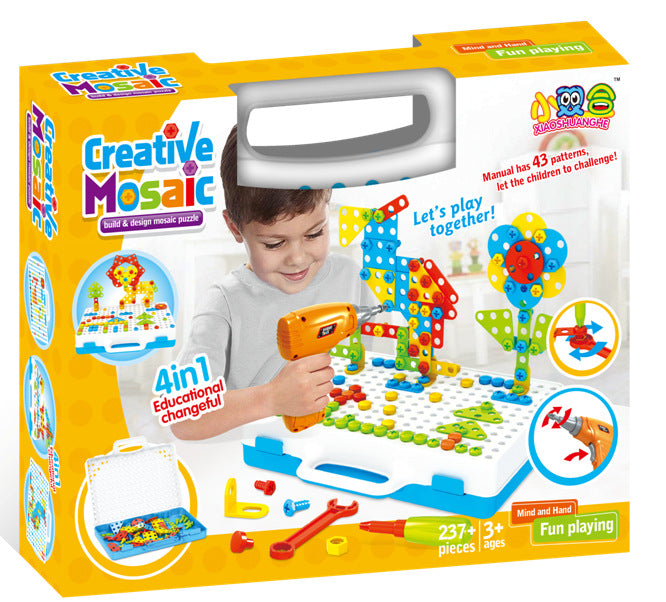 Children's Screw Puzzle | Montessori Educational Game