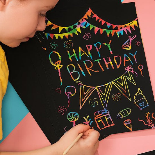 Carte à Gratter Enfant | Créative Magic - lullybox