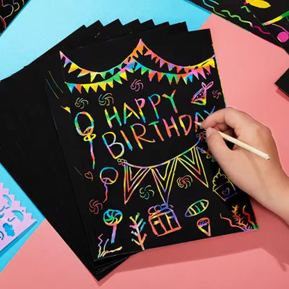 Carte à Gratter Enfant | Créative Magic - lullybox