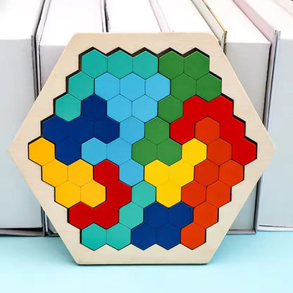 Casse-Tête Bois Enfant | Puzzle Artisanal - lullybox