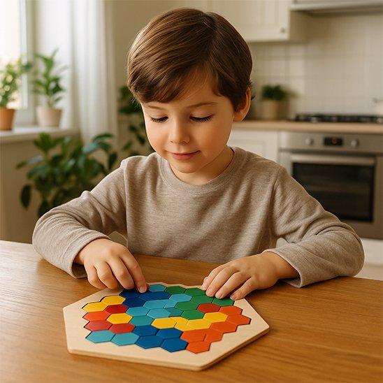Casse-Tête Bois Enfant | Puzzle Artisanal - lullybox