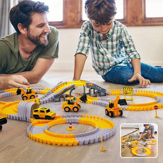 Circuit voiture enfant | Playland - lullybox