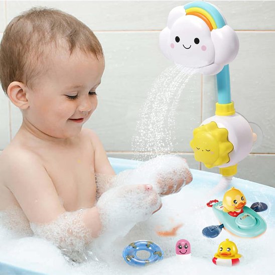 Jouet de bain | Rainbow Splash - lullybox