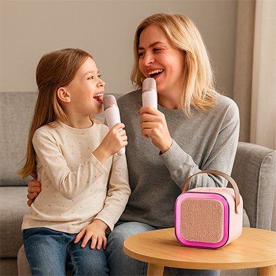 Micro Karaoké Enfant | Bluetooth HD - lullybox
