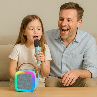 Micro Karaoké Enfant | Bluetooth HD - lullybox