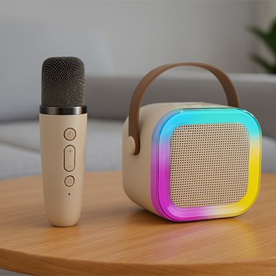 Micro Karaoké Enfant | Bluetooth HD - lullybox