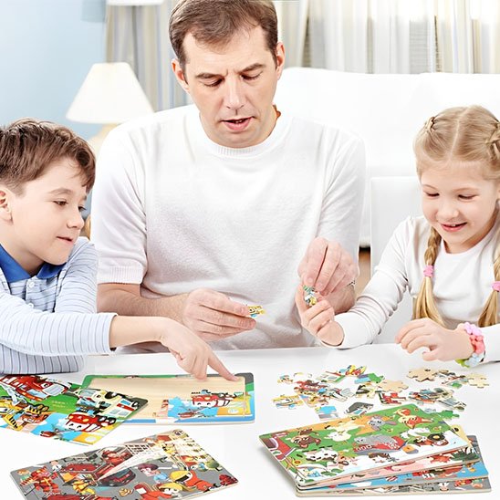 Puzzle Bois Enfant | Création Française Artisanale - lullybox