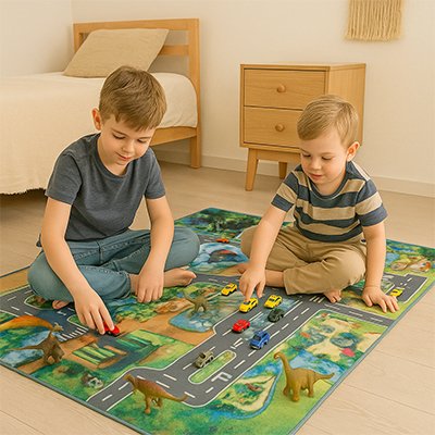 Tapis circuit voiture | PlayRace - lullybox
