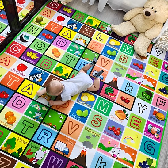 Tapis d'éveil | Coloré Sensoriel - lullybox