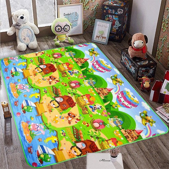 Tapis d'éveil | Coloré Sensoriel - lullybox