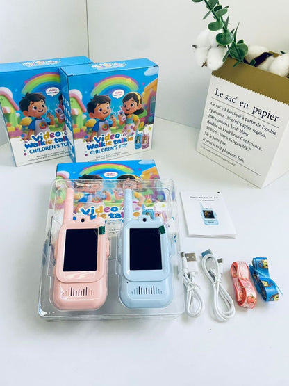 Video Intercom for Children - Walkie-Talkie with Screen for Secure Communication