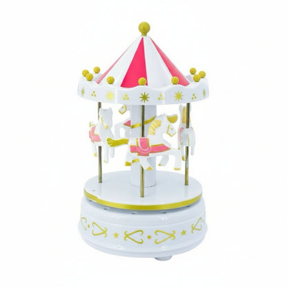 Light-Up Music Box - Rotating Musical Carousel for Children