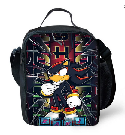 Sonic – Sac scolaire, sac repas et trousse au choix