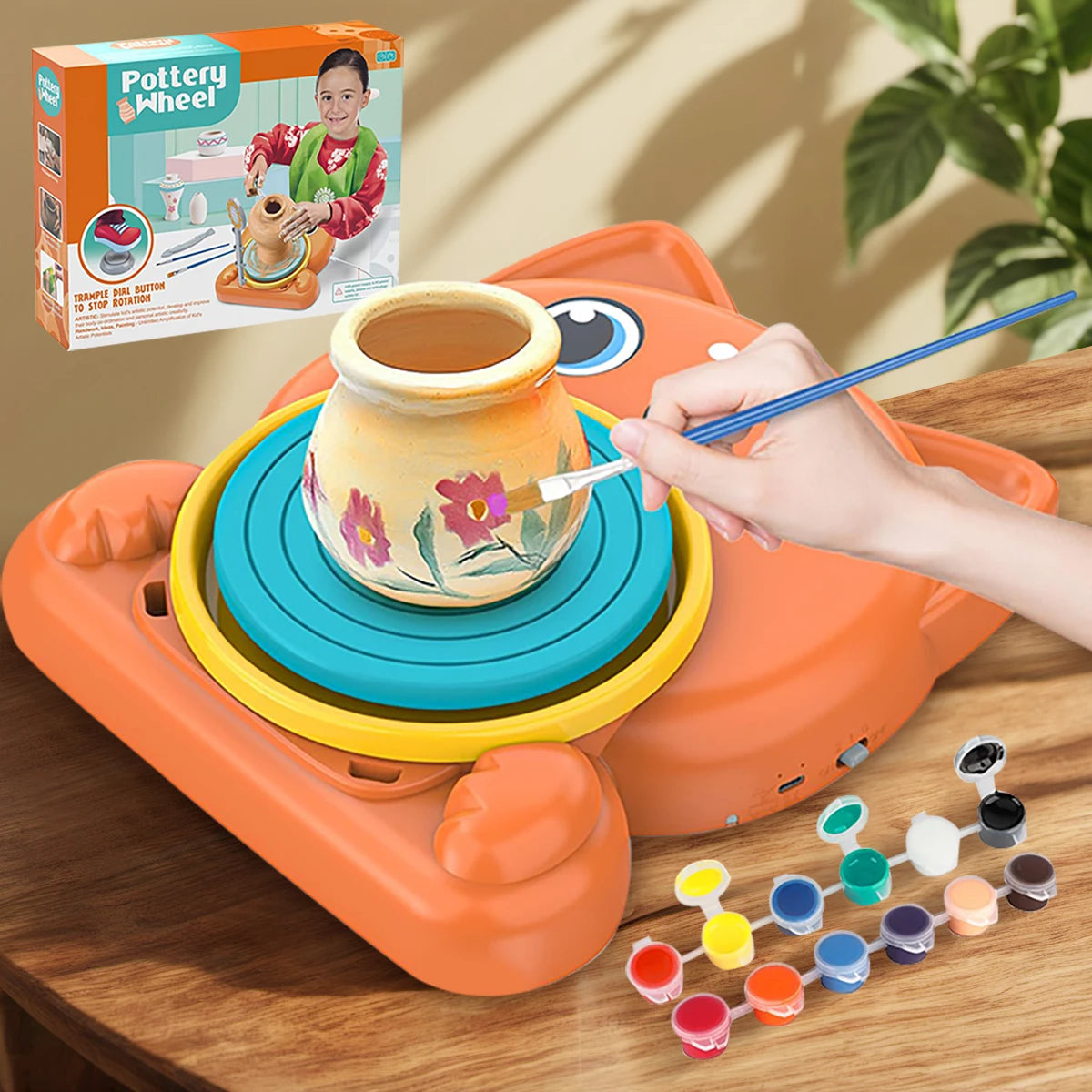 Tour de Poterie Enfant | Atelier Créatif Amusant - lullybox