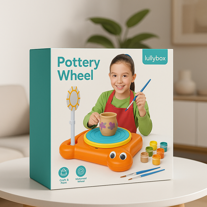 Tour de Poterie Enfant | Atelier Créatif Amusant - lullybox